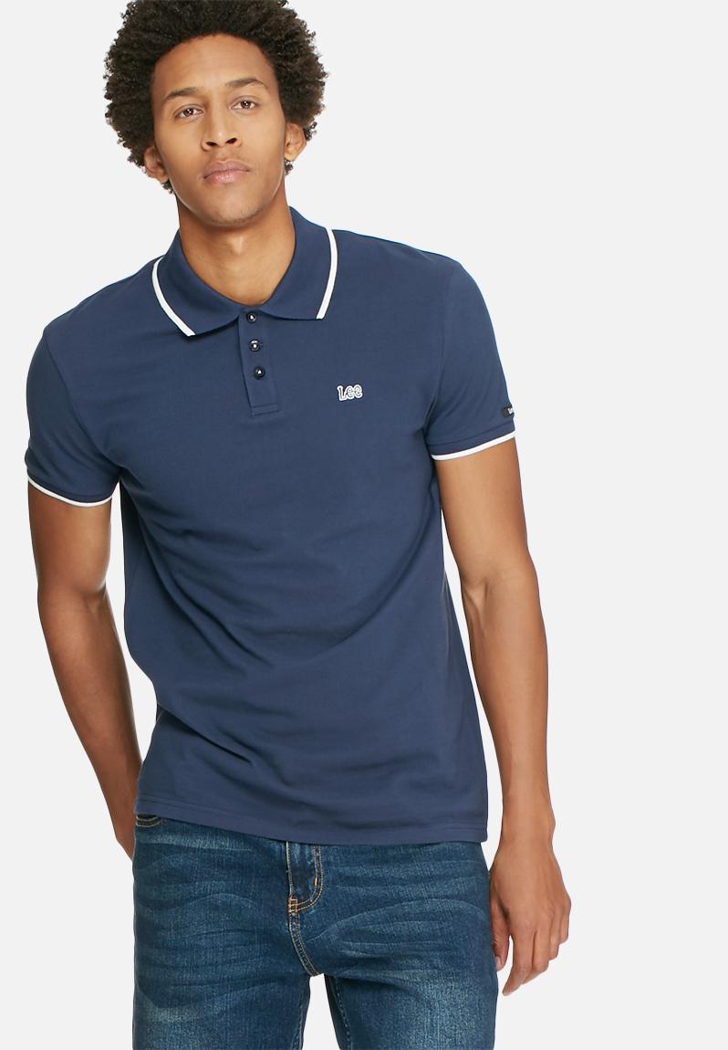 Icon polo - navy Lee T-Shirts & Vests | Superbalist.com
