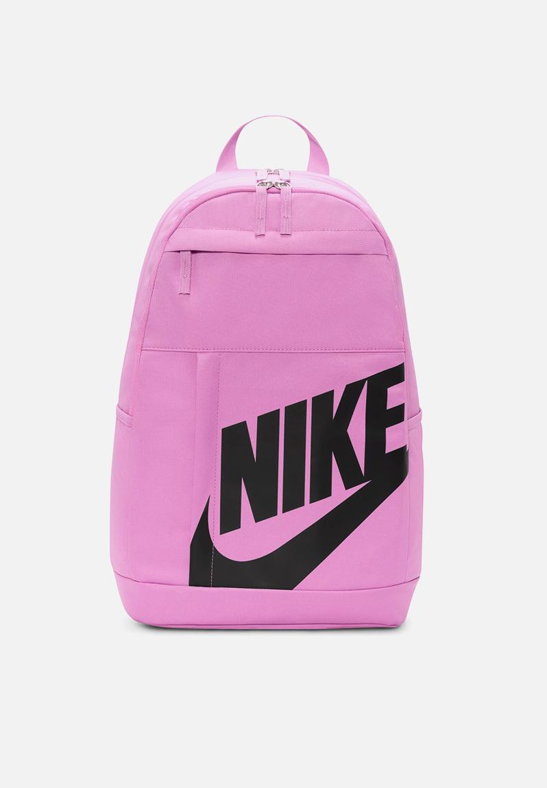 pink and grey nike backpack