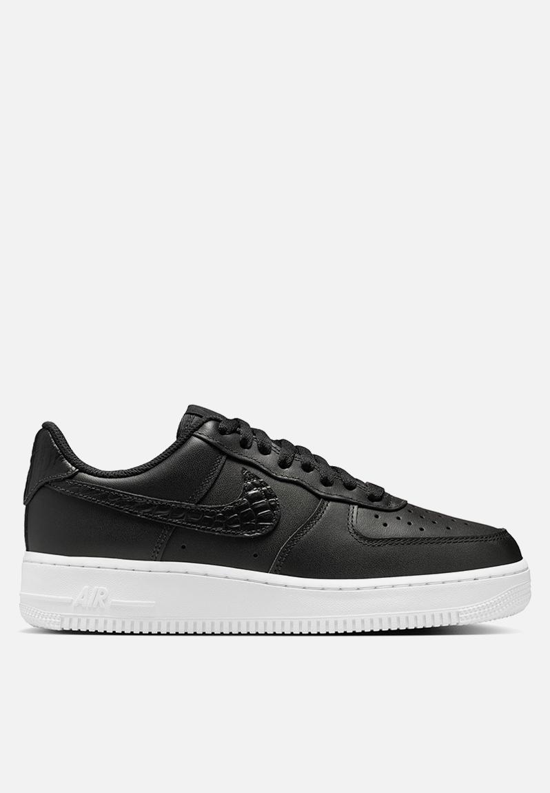 nike air force 1 black and white original
