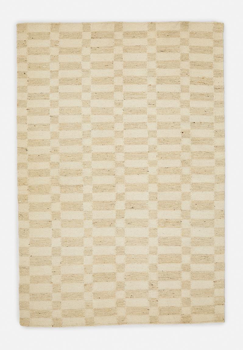 Ajman wool blend rug - ivory Sixth Floor Rugs & Mats | Superbalist
