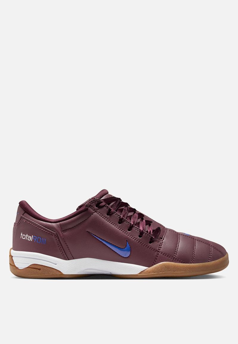 WMNS NIKE T90 - BURGUNDY CRUSH/LAPIS-WHITE-GUM MED BROWN