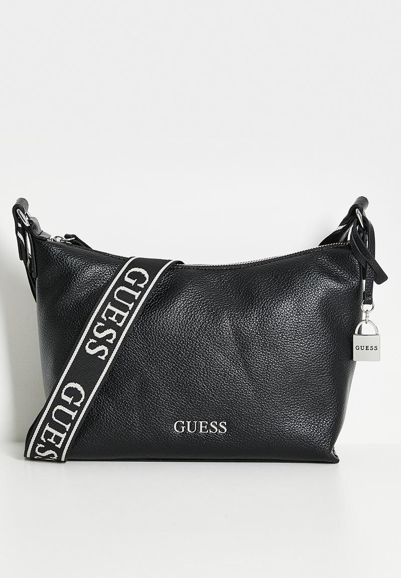 ビーナス Maleena convertible top zip bag - black