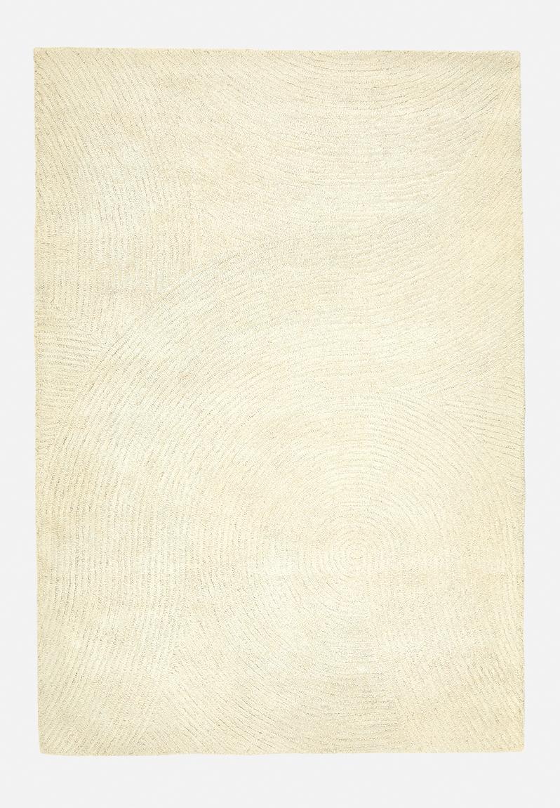 Wool Blend Swirl Rug Ivory Sixth Floor Rugs & Mats | Superbalist