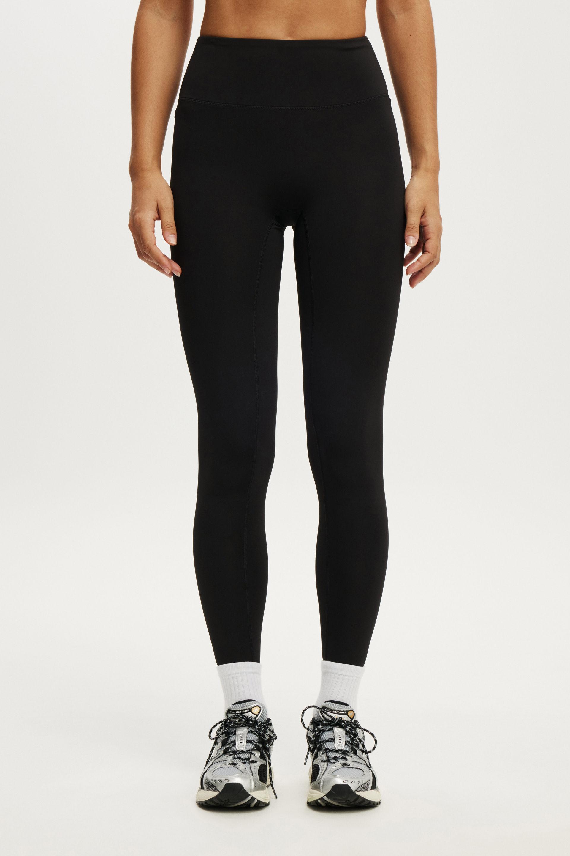 Ultra sleek full length tight- black