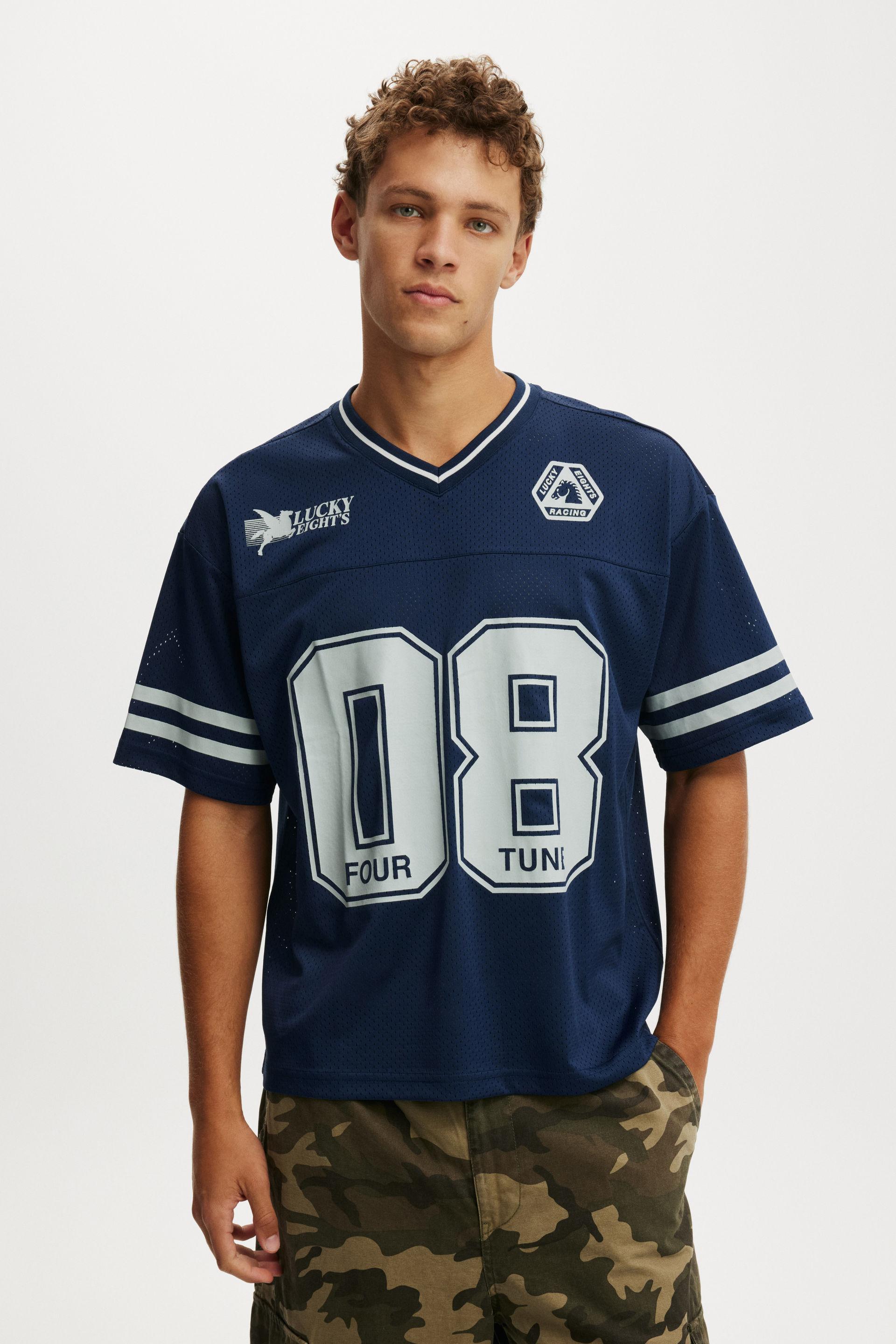 Football Jersey - Indigo/Eight Racing