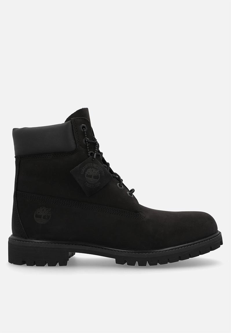 6 Inch premium boot - black