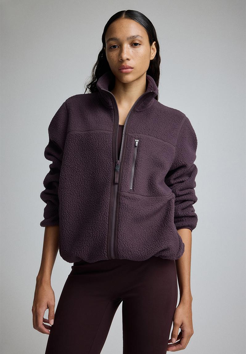 Teddy sports jacket - aubergine purple - 1253772007