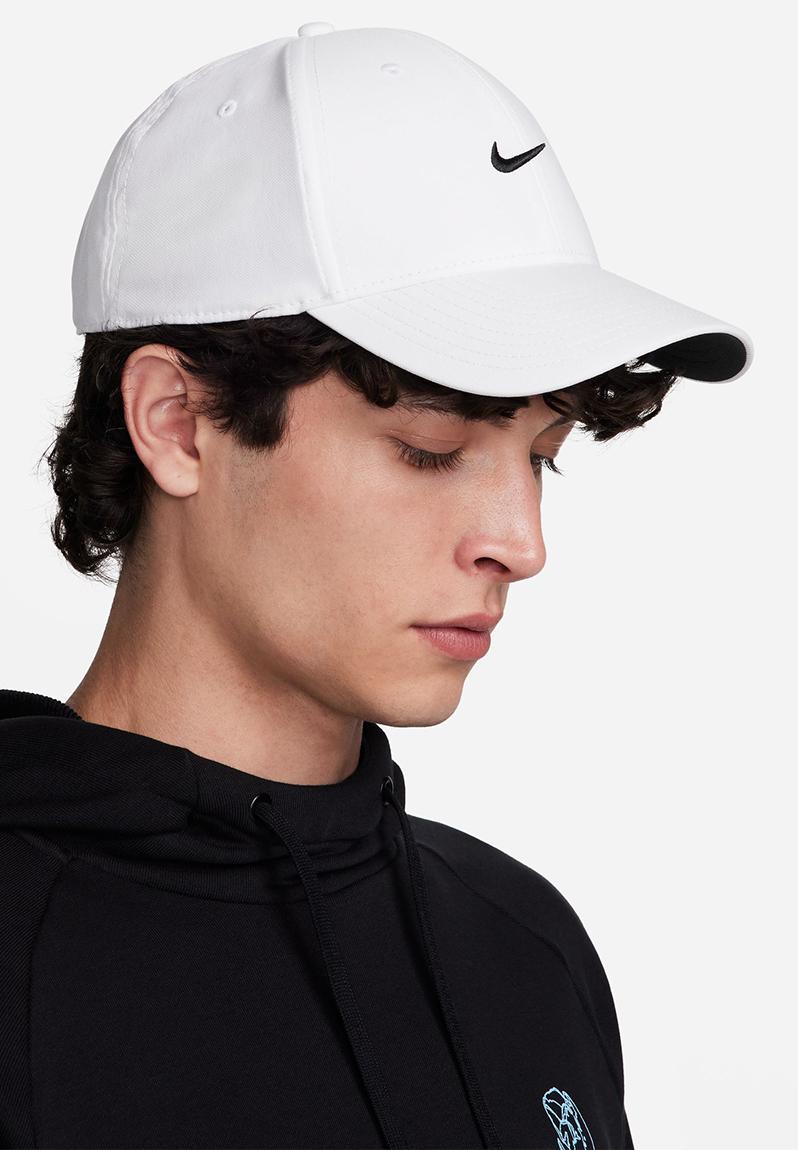 Nike Club Structured Swoosh Cap - White