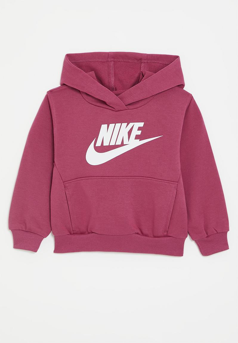 blush pink nike hoodie