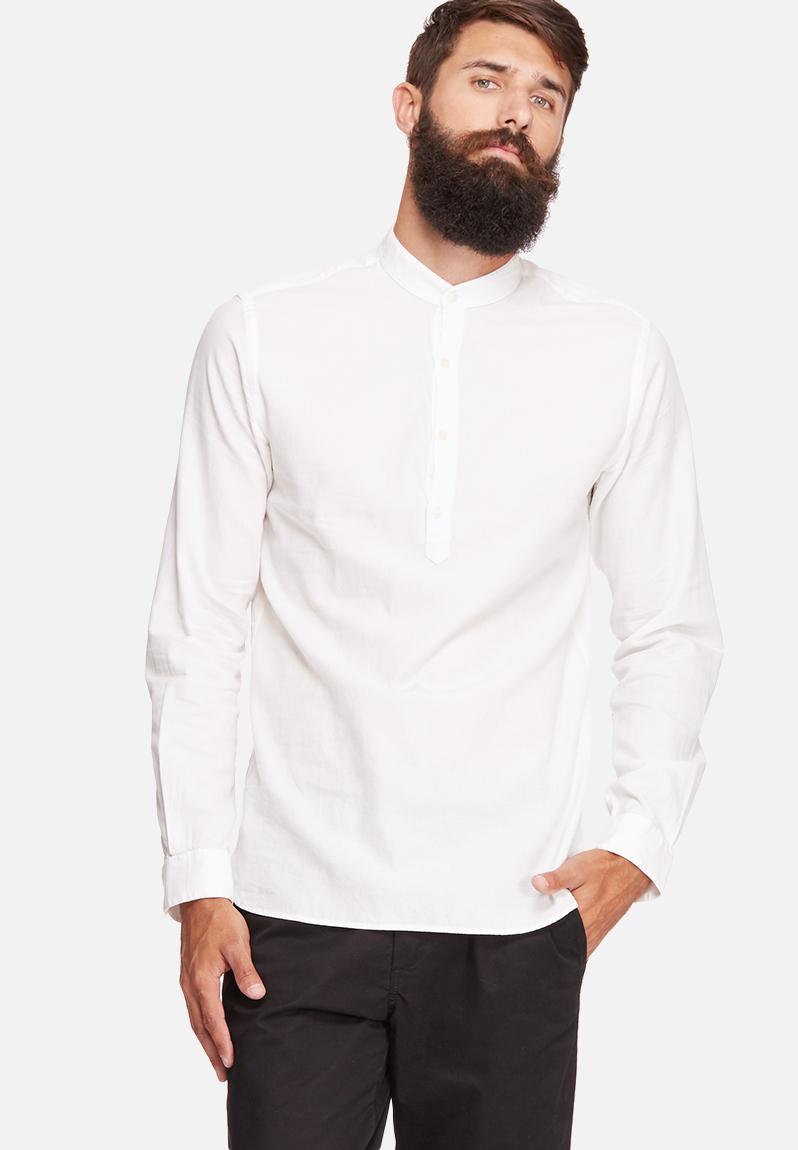 Kevin slim tunic shirt - white Jack & Jones Shirts | Superbalist.com