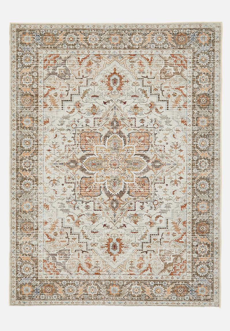 Matteo printed rug - Antique Desert Sixth Floor Rugs & Mats | Superbalist