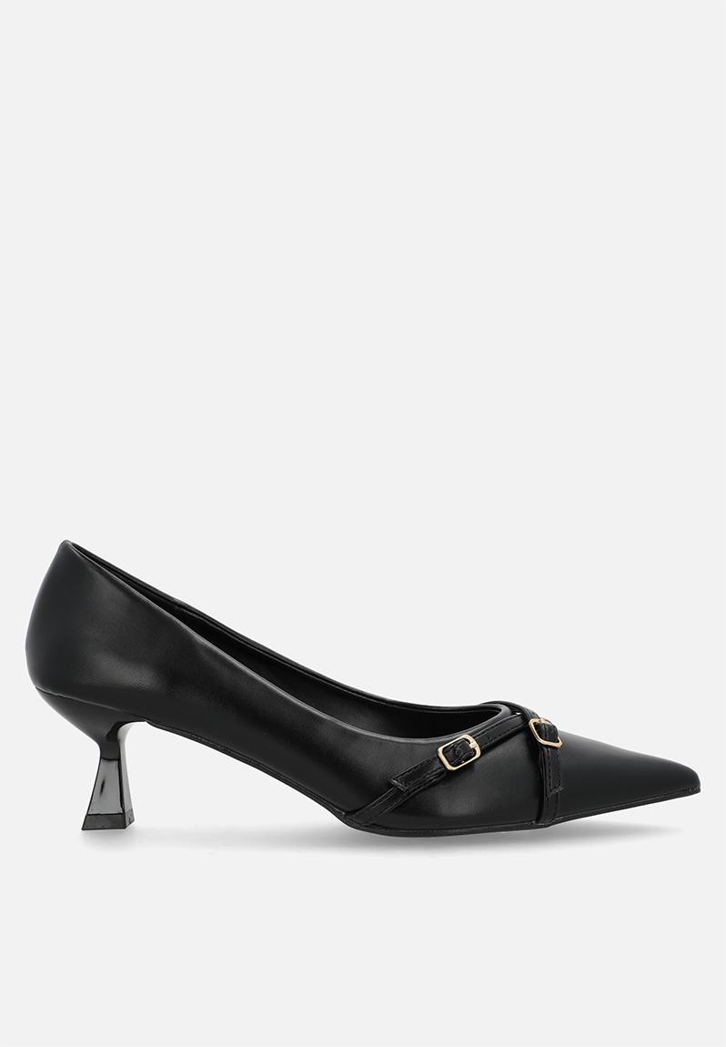 Octavia court heel - black