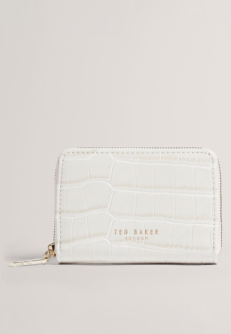 Wallet QUILTING shoulder ポーチ付き／White Exclusive Varlee Small Ziparound Wallet Wallet Bag - White