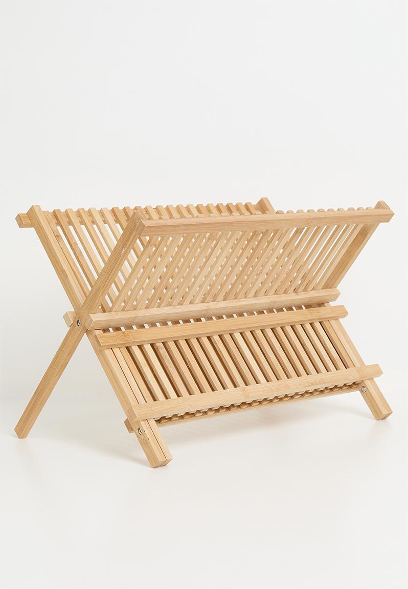 Philly bamboo dish drainer - Natural 1