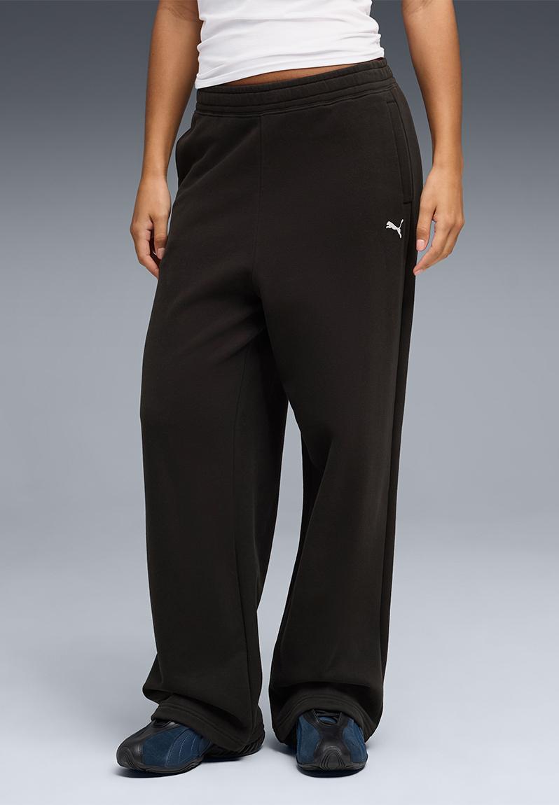 Wardrobe Ess Peach Touch Slouchy Sweatpa - Puma Black
