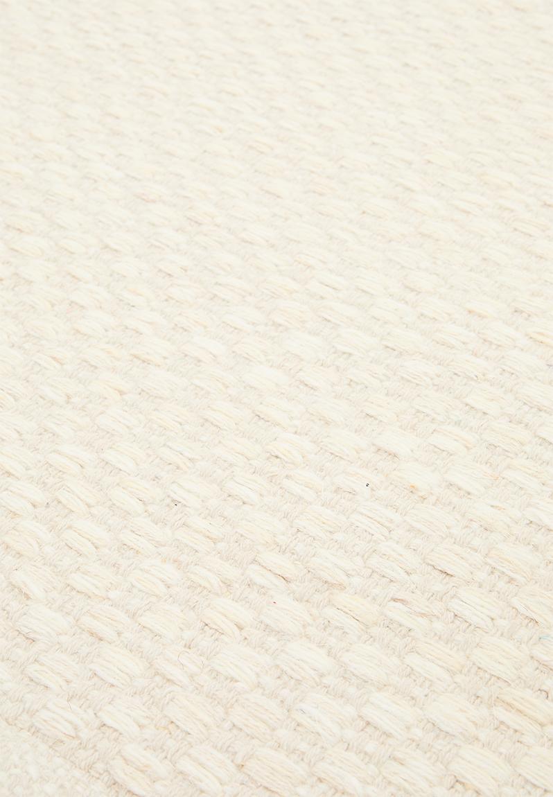Kaiser Handwoven Wool Blend Rug Ivory Sixth Floor Rugs & Mats | Superbalist