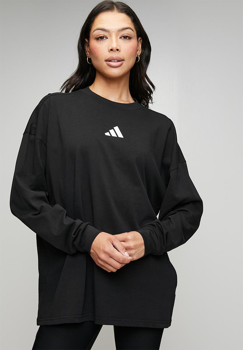 W ES+ SL L/S TEE - Black