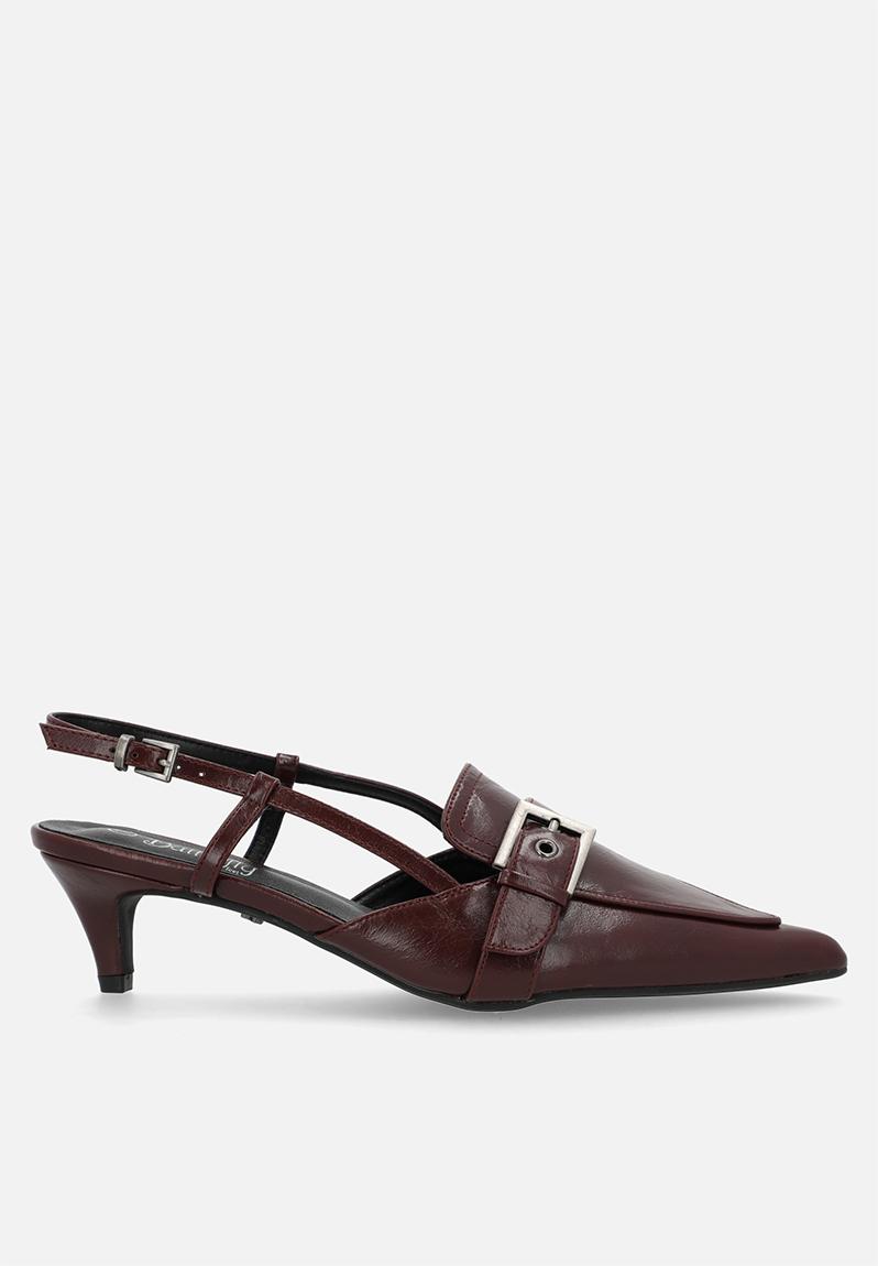 Caitlin 1 heel - burgundy