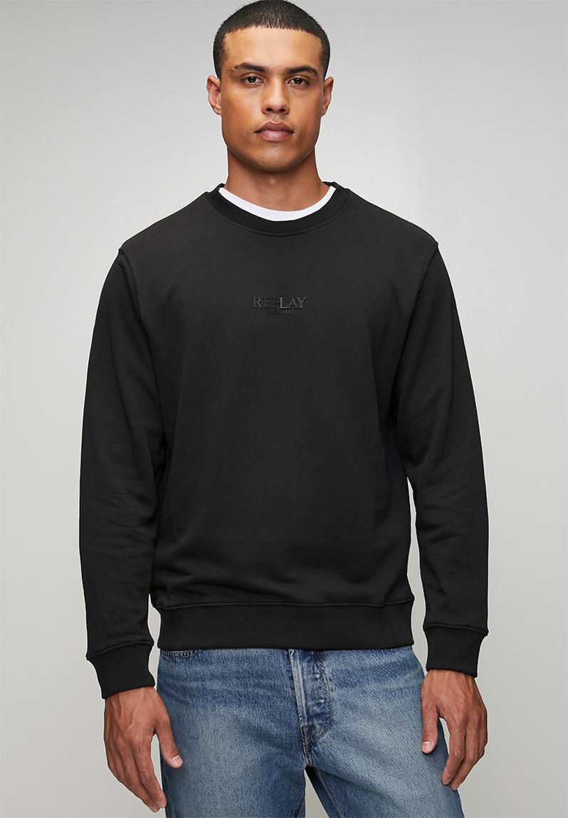 Cotton terry fleece - black2