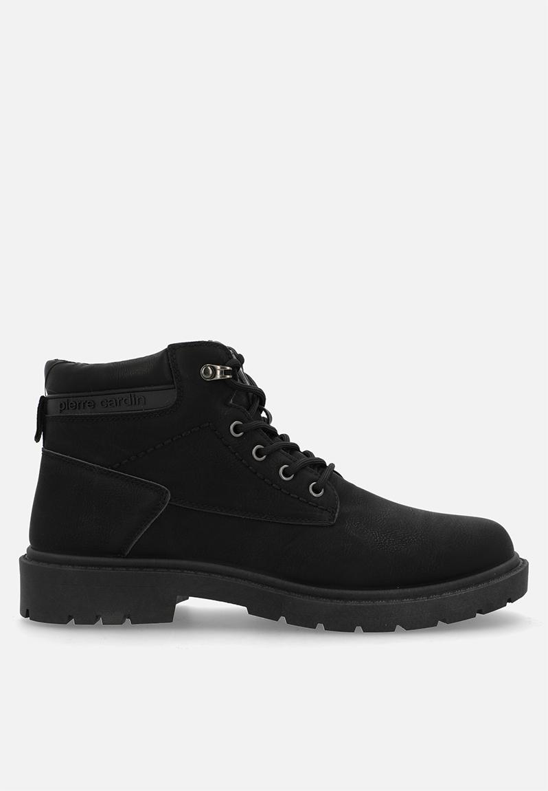 Tim Lace Up Boot - Black Mono
