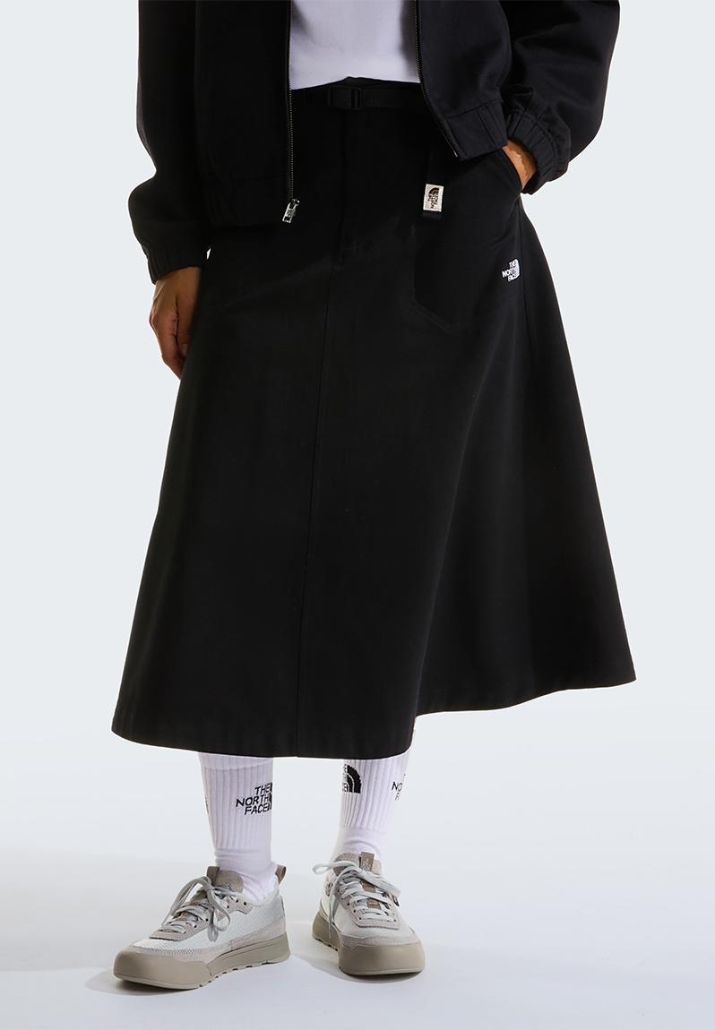 W Twill Skirt - Ap - Tnf Black-T
