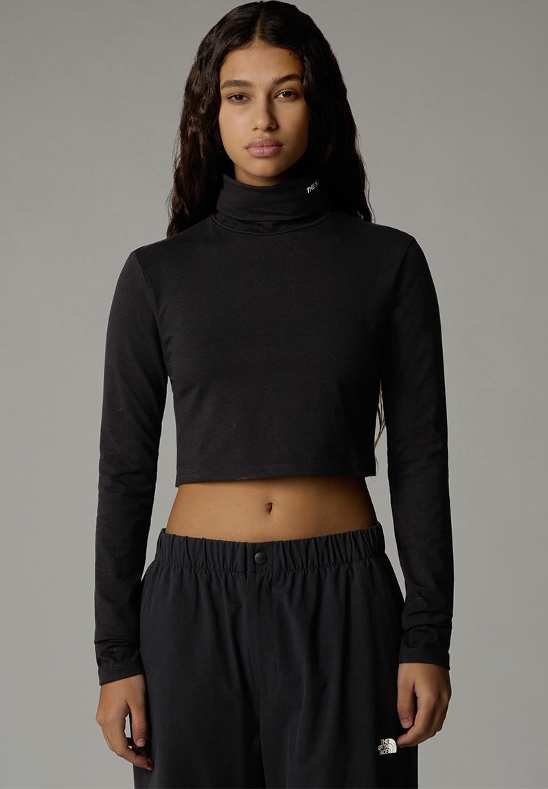 W Zumu Ls Slim Tee - Tnf Black