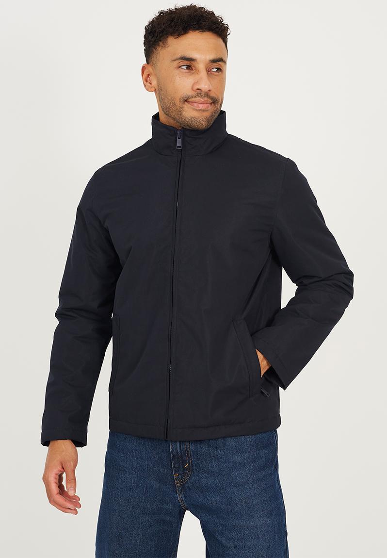 Zip Through Jacket - Navy