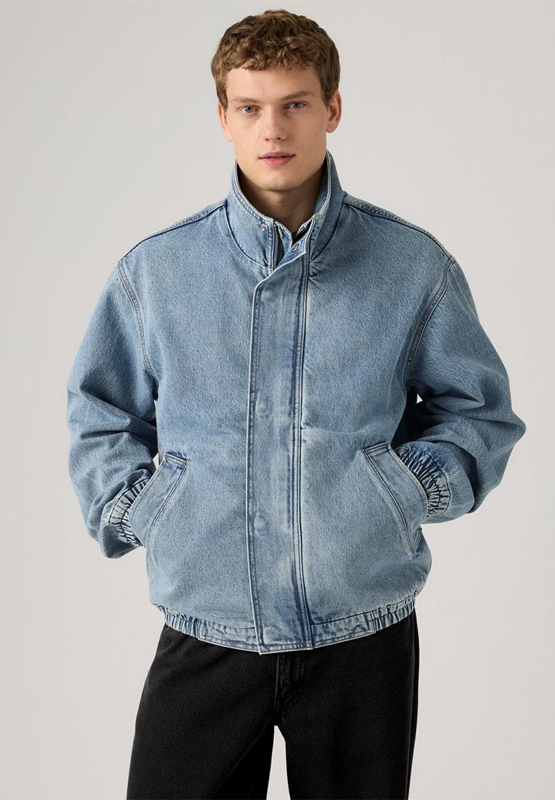 TL WAY JACKET - Light Indigo - Worn In