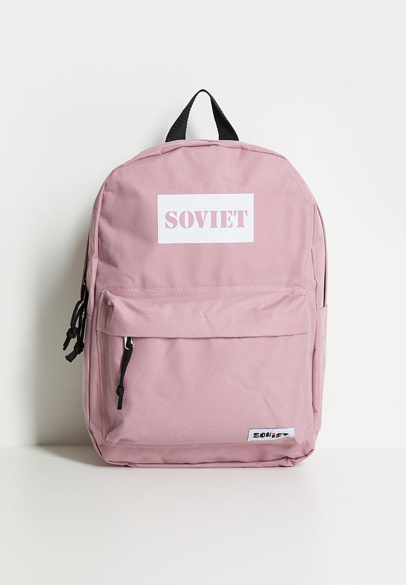 Jazz Backpack - Dusty Pink SOVIET Accessories | Superbalist