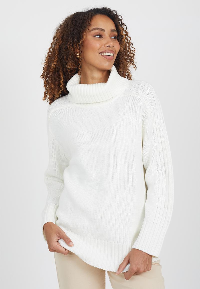 Loose Fit Jumper - Cream