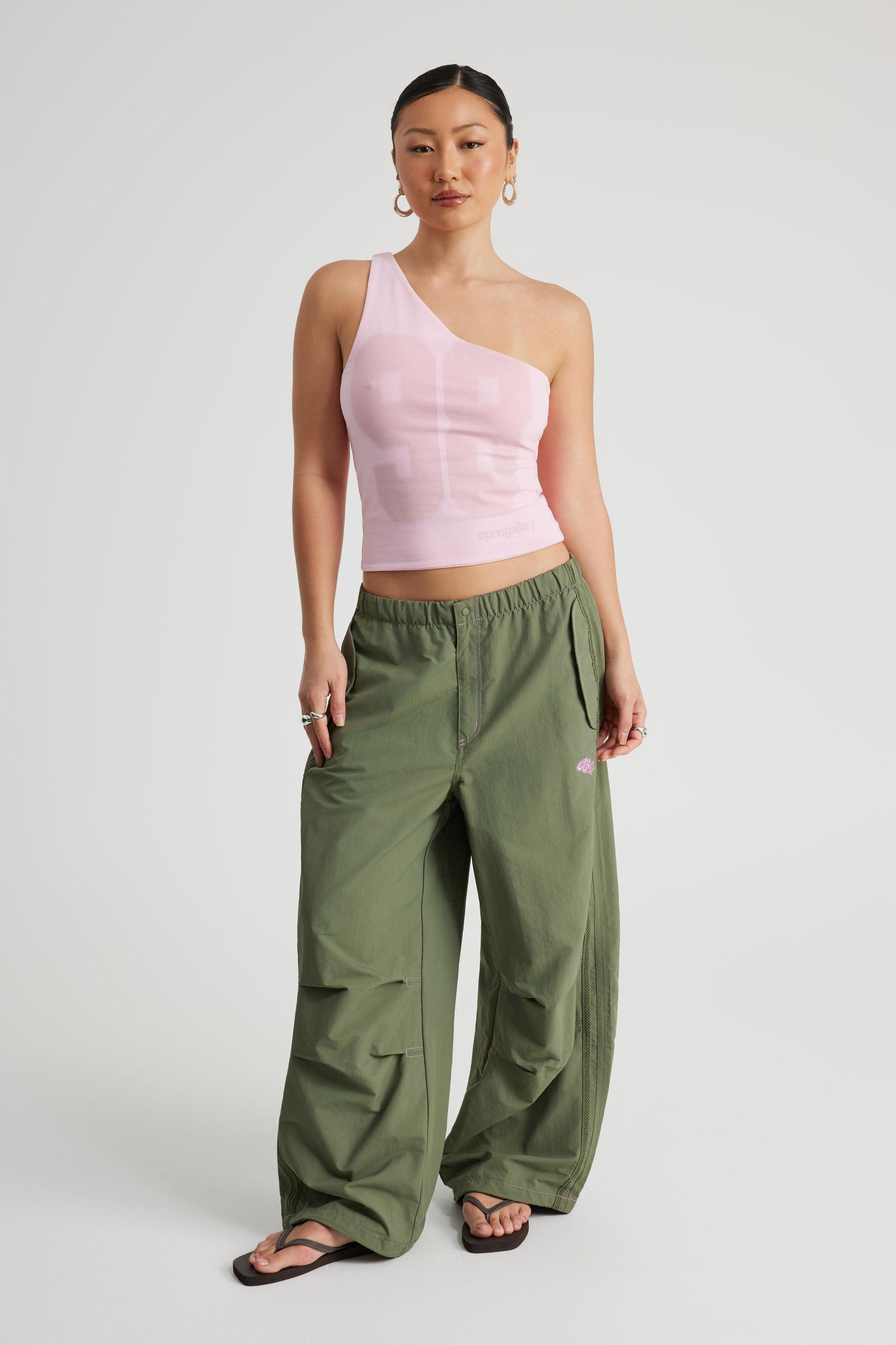 Open Gallery Jumbo Pull On Pant - Fatigue Green