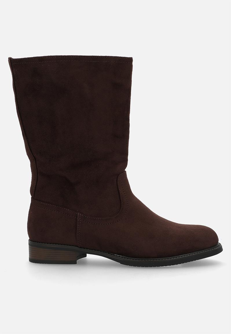 Omni mid calf boot - choc Madison® Boots | Superbalist