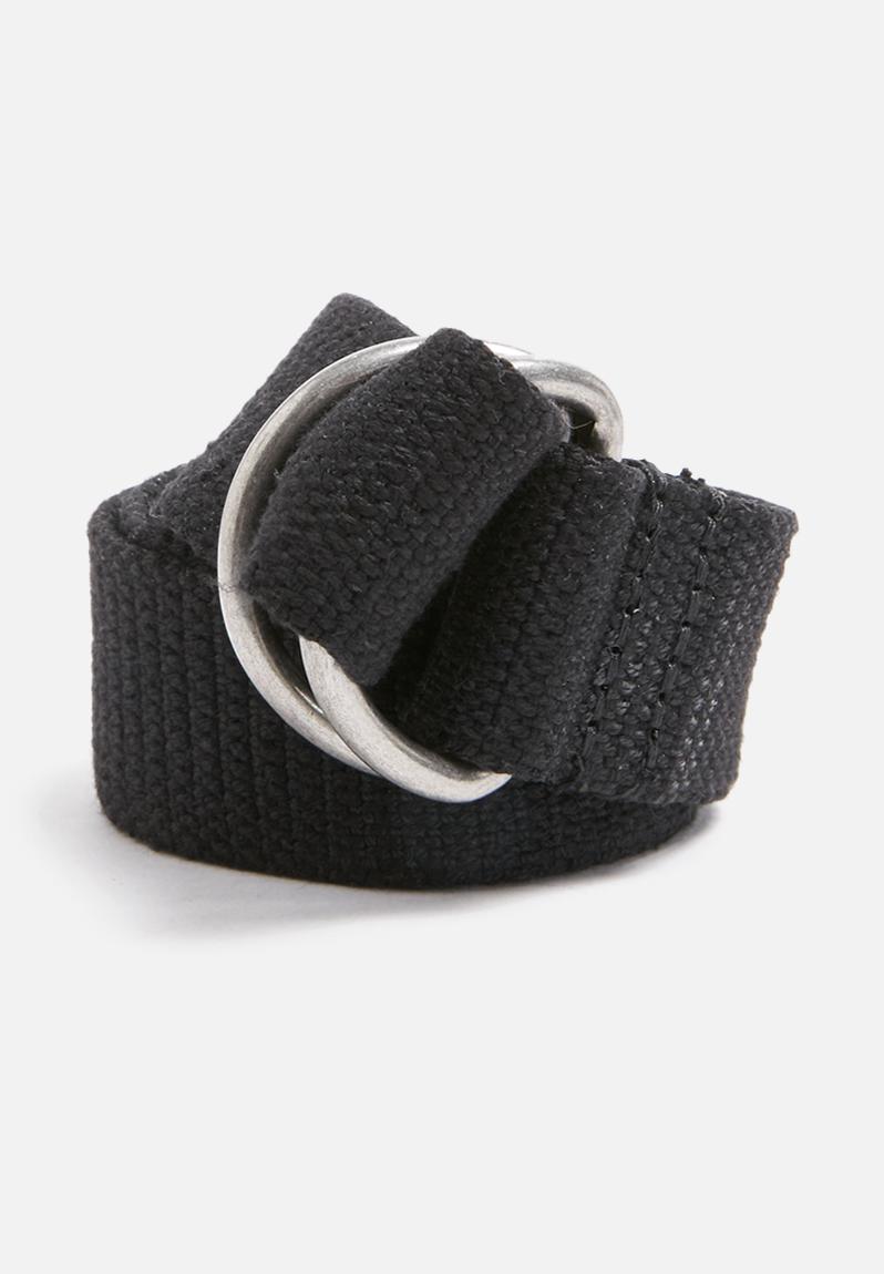 Webbing belt - black basicthread Belts | Superbalist.com