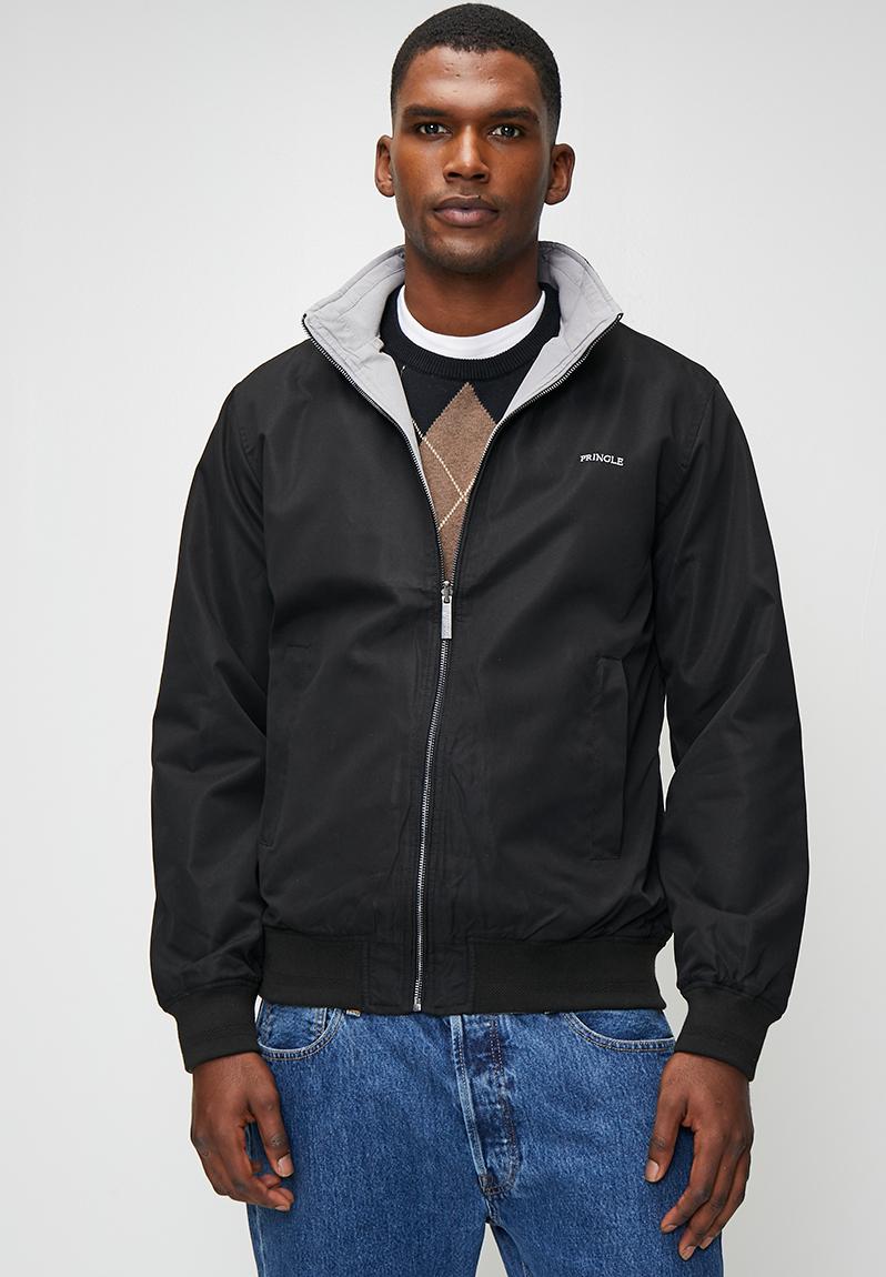 【萬次郎】Yoused retro buggies jacket 2 Larry Reversible Bomber Jacket - Black/Grey