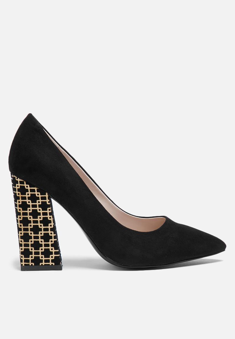 printed heels