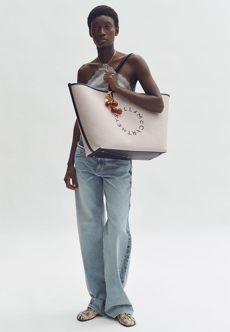Stella McCartney H&M: Large canvas tote bag - beige - 1324956001