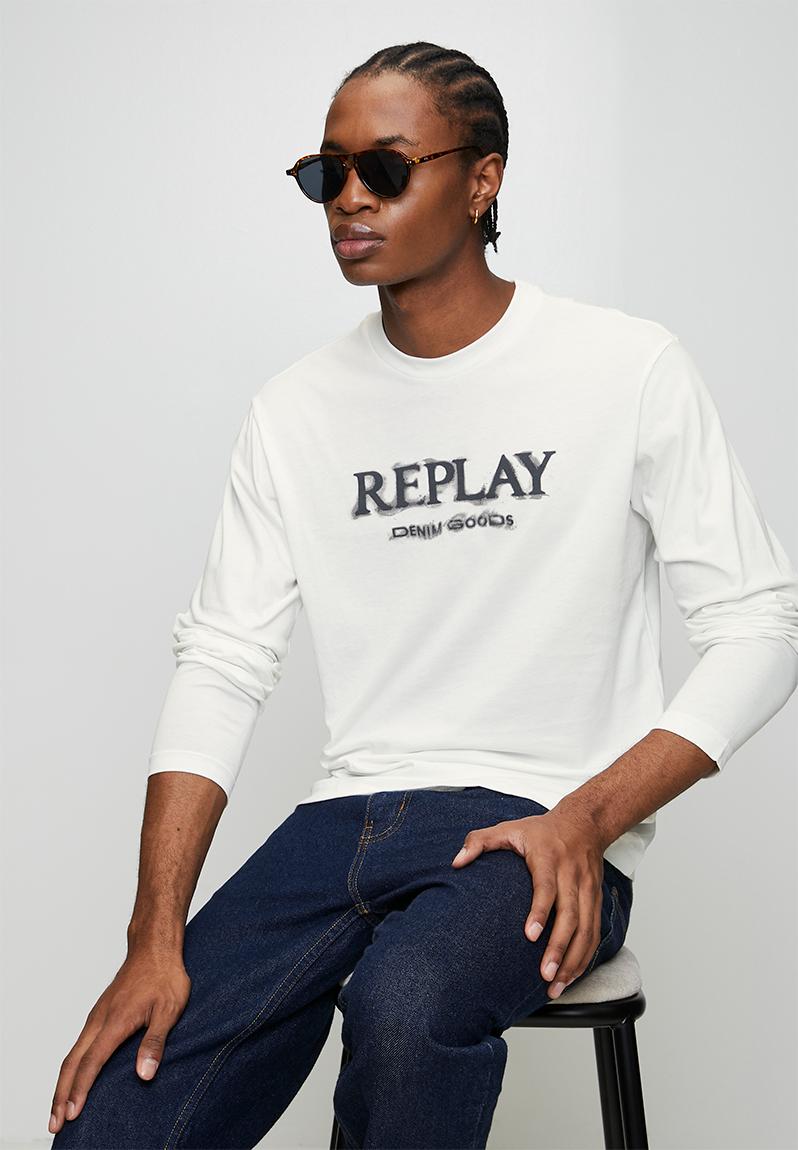 LS Crew-Neck T-shirt - White