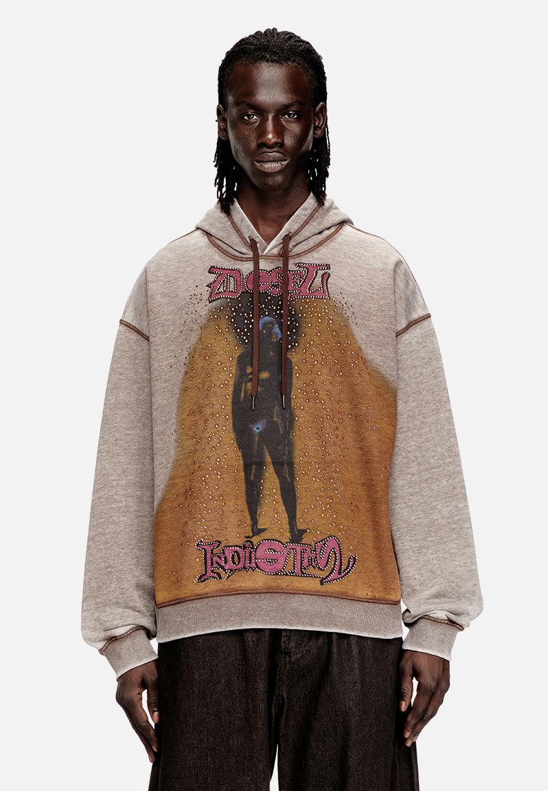 S-BOXTON-HOOD - Brown