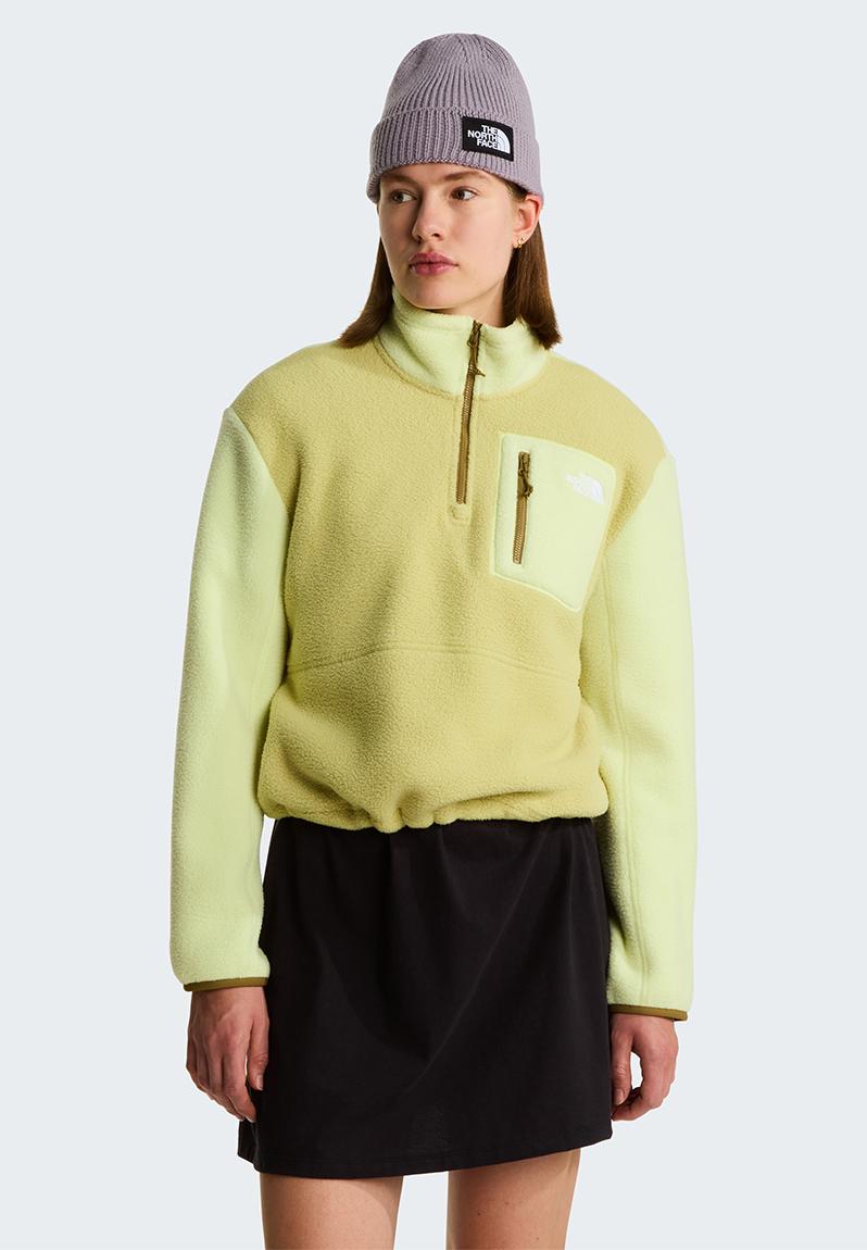 W Yumiori 1/4 Zip - Pear-Lemon Mist-Cedar