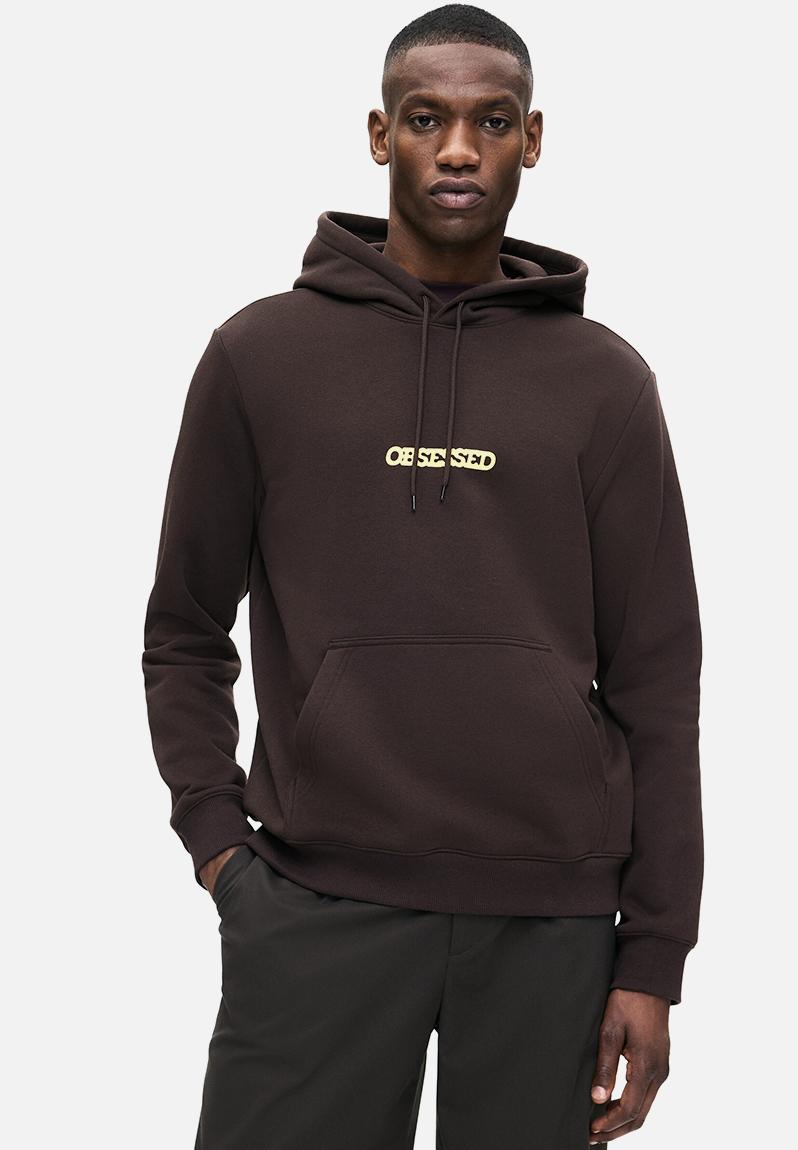 Regular fit hoodie - brown/snoopy - 0846933176