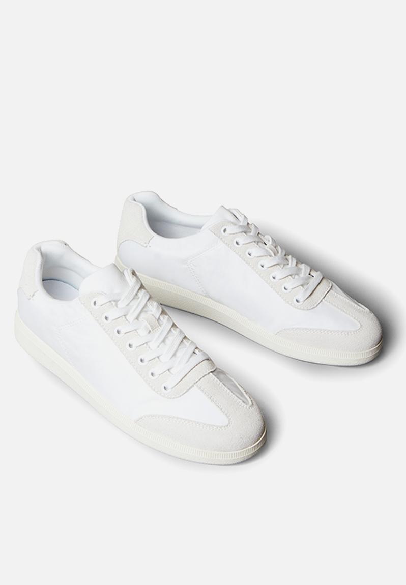 Low Cupsole Laceup - Triple Bright White