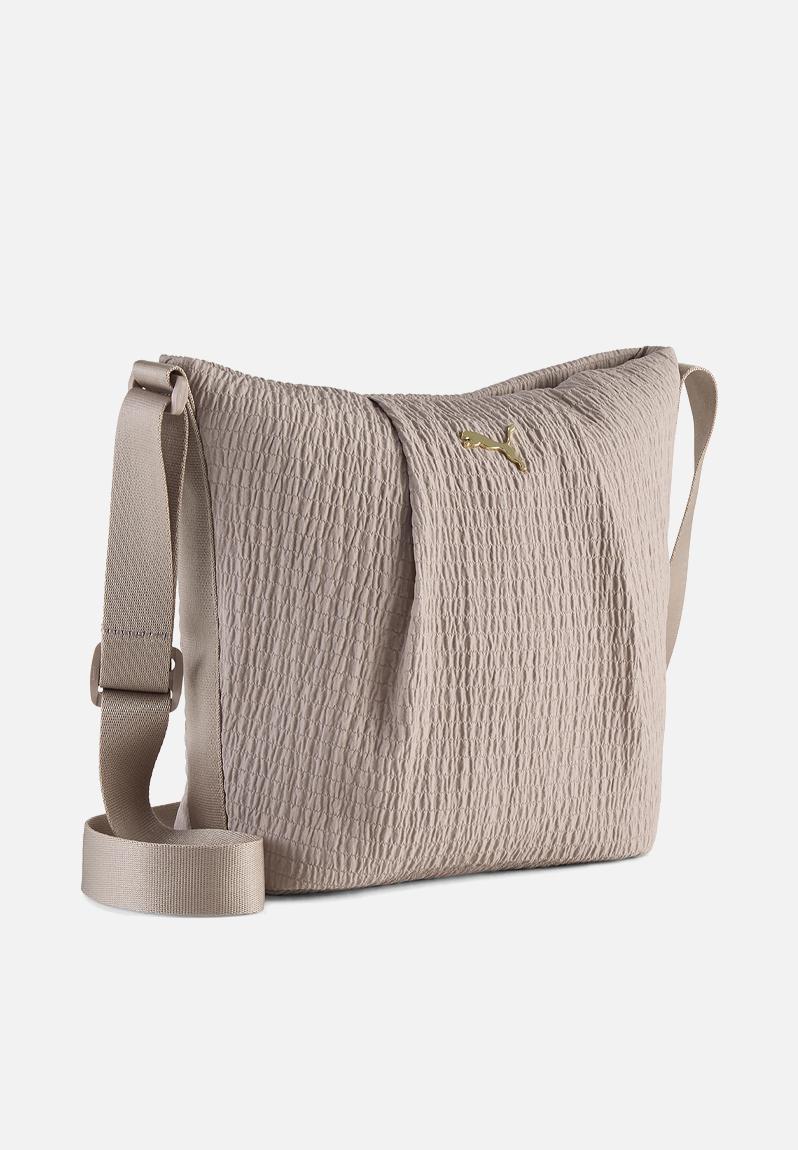 Up zipped bucket bag- sandstone