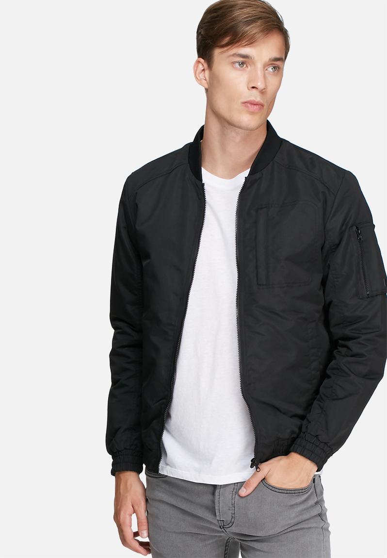 Brandon bomber jacket - black PRODUKT Jackets | Superbalist.com