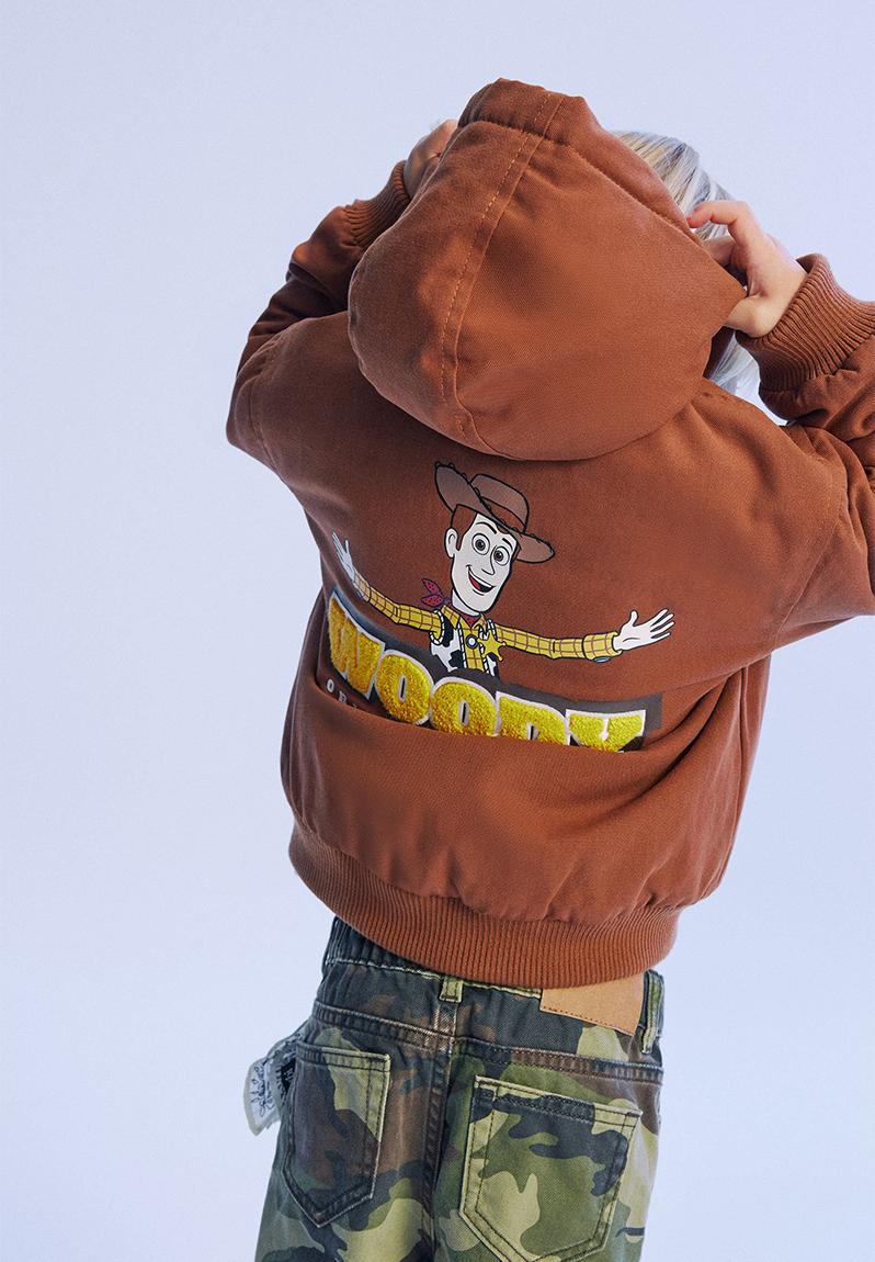 License Oversized Jacket - Lcn Dis Chestnut/Toy Story