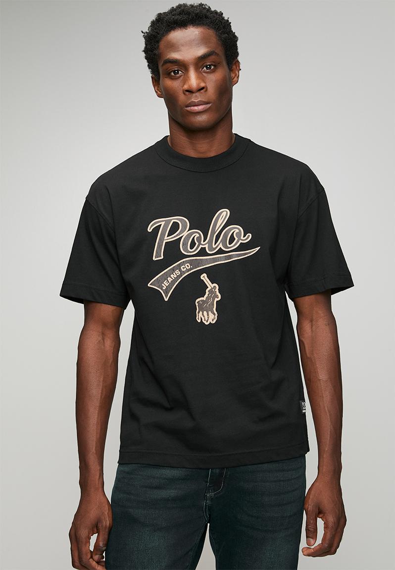 Zeb Pjc Ss Collegiate Logo Tee - Black