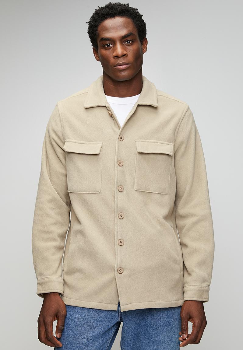 Fleece Shirt - Mushroom
