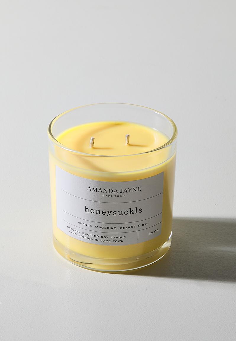 Honeysuckle Double Wick Soy Candle