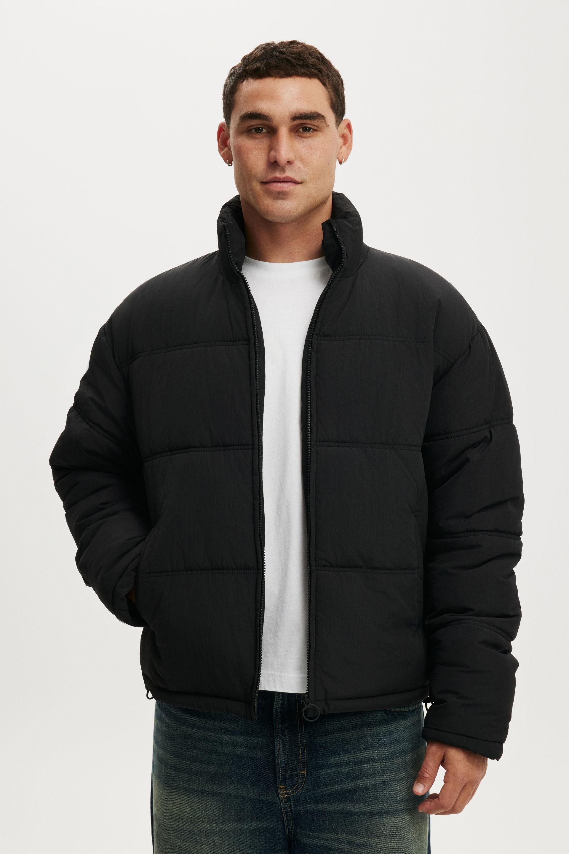 Puffer Jacket - Jet Black