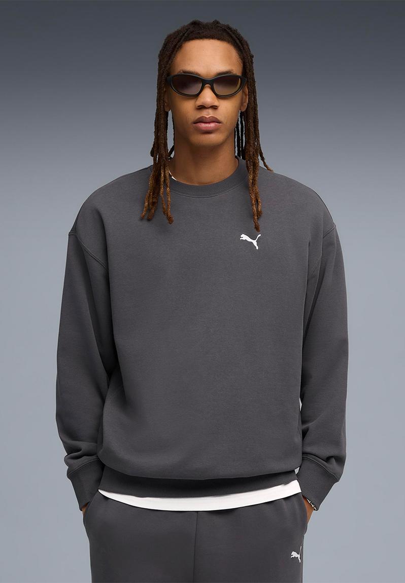 WARDROBE ESS Relaxed Crew TR Dusky Gray