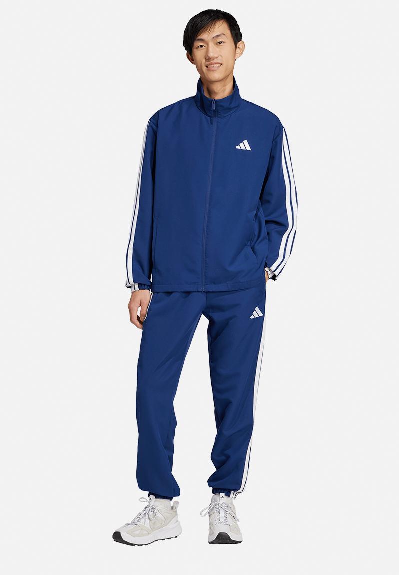 3-Stripe WV Tee TracktopS - dark blue